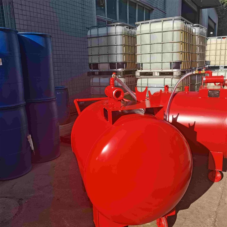 Horizontal Fire Foam Bladder Tank