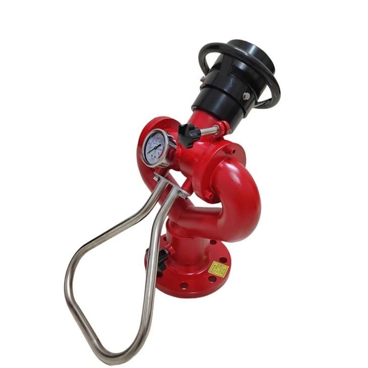 Manual Operated Fire Water Monitor Fixed Type For Fire Fighting Equipment