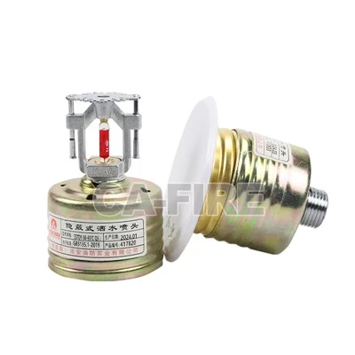 Arroseur d'incendie de type caché, réponse standard K5.6, arroseur en laiton