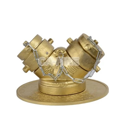 Double clapet de type Y, diviseur d'eau siamois de 4 pouces Y